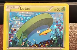 Lotad 2/12 McDonalds Promo Confetti Holo 2015 Pokemon Card MP-HP - Image 2