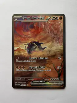 Pokemon TCG Card Great Tusk ex 246/198 SV01: Scarlet & Violet Base Set Holo NM - Image 2