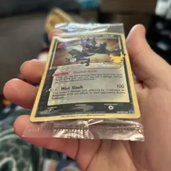 Pokemon Greninja Gold Star SWSH144 Promo Sealed Celebrations Pack Sealed Card - Image 2