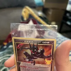 Pokemon Greninja Gold Star SWSH144 Promo Sealed Celebrations Pack Sealed Card - Image 3