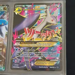 Pokemon M Latios EX Mega Full Art Ultra Rare 102/108 Roaring Skies Holo Card - Image 1
