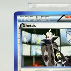 Ghetsis 101/116 Plasma Freeze Team Plasma Rare Trainer Pokemon Card NM - Image 2
