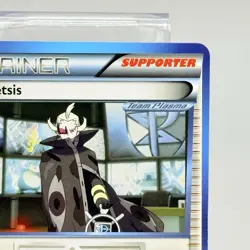 Ghetsis 101/116 Plasma Freeze Team Plasma Rare Trainer Pokemon Card NM - Image 3
