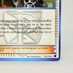 Ghetsis 101/116 Plasma Freeze Team Plasma Rare Trainer Pokemon Card NM - Image 4