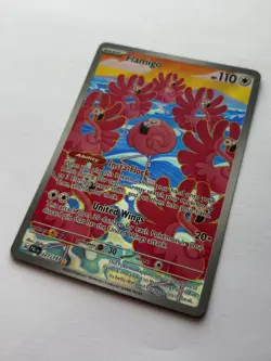 Pokemon Card TCG Flamigo 227/193 Holo Illustration Rare Paldea Evolved Art - Image 3