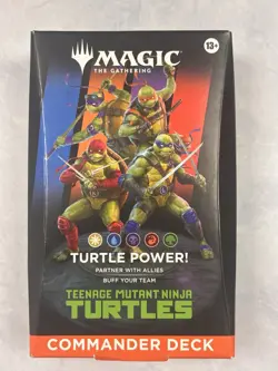 Magic The Gathering Ninja Turtle Commander Deck - Image 1