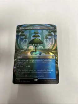 Rejuvenating Springs Borderless Foil Card #0662 MTG LP - Image 1