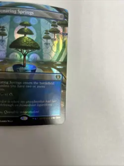 Rejuvenating Springs Borderless Foil Card #0662 MTG LP - Image 2