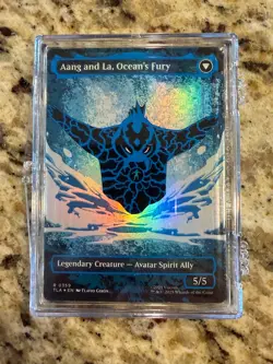 Aang, Swift Savior - Borderless Neon Ink Foil - Avatar: The Last Airbender (TLA) - Image 2
