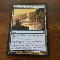 Magosi, the Waterveil 218 Zendikar Regular MTG TCG CARD NM - Image 1