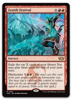 Zenith Festival #41 (NM) Tarkir Dragonstorm TDC Magic MTG - Image 1