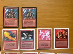 Magic The Gathering Lot of 36 Red cards - Revised 4th & 5th Edition VG+ MtG WOTC - Image 3