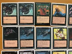 Magic The Gathering Lot of 45 Black cards mostly 4th & 5th Edition VG+ MTG WOTC - Image 2