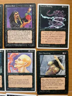 Magic The Gathering Lot of 45 Black cards mostly 4th & 5th Edition VG+ MTG WOTC - Image 4