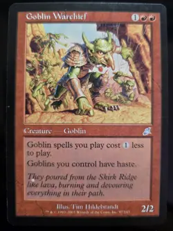 Goblin Warchief - MTG - Scourge #97 NM - Image 1