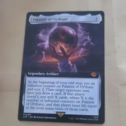 Magic: The Gathering Palantir of Orthanc Legendary Artifact 381 LTR English - Image 1
