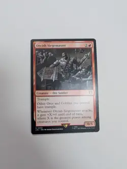 MTG - Orchish Siegemaster - Commander: Lord of The Rings NM/M Condition - Image 1