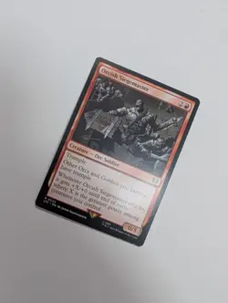 MTG - Orchish Siegemaster - Commander: Lord of The Rings NM/M Condition - Image 2