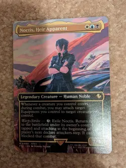 Noctis, Heir Apparent Commander: Final Fantasy Regular Non-Foil #0460 - Image 1