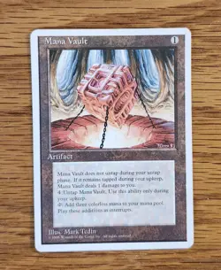 Mana Vault MTG Core Set 4th Edition, Lightly Played - Image 3