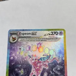 Pokemon ESPEON EX 155/131 Prismatic Evolutions Special Illustration Rare - Image 2