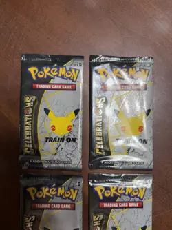 Pokemon TCG: Sword & Shield- (4) CELEBRATIONS Booster Packs- NEW/FACTORY SEALED - Image 2