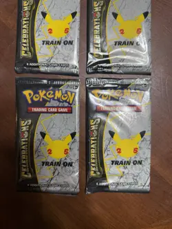 Pokemon TCG: Sword & Shield- (4) CELEBRATIONS Booster Packs- NEW/FACTORY SEALED - Image 3