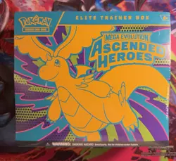 Pokemon TCG Mega Evolution Ascended Heroes Elite Trainer Box Dragonite Zekrom - Image 1