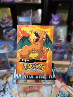 Pokemon Topps E6 Charizard And E5 Charmeleon Non Holo (Blue Label) Pair NM-LP - Image 3