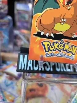 Pokemon Topps E6 Charizard And E5 Charmeleon Non Holo (Blue Label) Pair NM-LP - Image 5