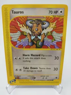 Pokemon Tauros 133/165 Expedition - Image 1