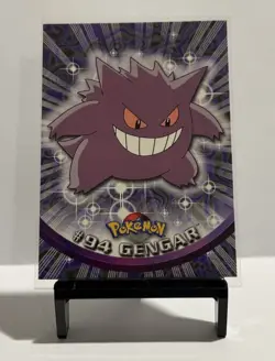 Gengar Non-Holo Topps Series 2 Ex/NM 94 Blue Label Pokemon - Image 1