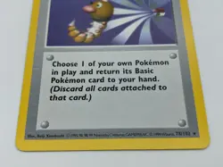 Pokemon Scoop Up Base Set Shadowless 78/102 Lightly Played Condition - Image 3