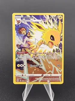 Pokemon Jolteon TG04/TG30 Sword & Shield Brilliant Stars Trainer Gallery B - Image 1