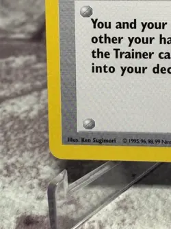 Lass - 75/102 - Pokemon Base Set Shadowless Rare Card WOTC LP/NM - Image 5