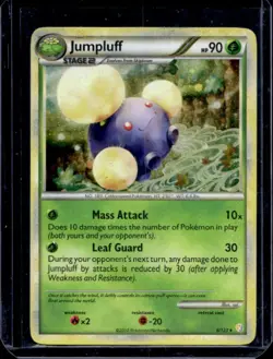 2010 Pokemon HeartGold & SoulSilver Jumpluff Holo #6/123 - Image 1