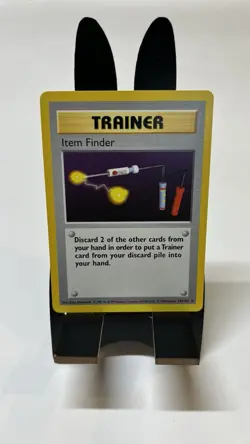 1999 Pokemon Base Set Item Finder (Trainer) SHADOWLESS 74/102 Near Mint - Image 1