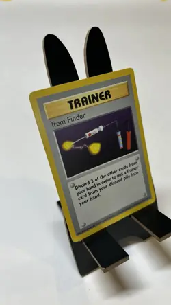 1999 Pokemon Base Set Item Finder (Trainer) SHADOWLESS 74/102 Near Mint - Image 3