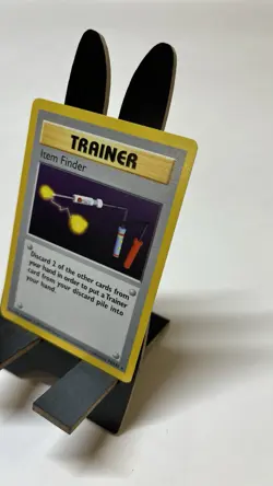 1999 Pokemon Base Set Item Finder (Trainer) SHADOWLESS 74/102 Near Mint - Image 4