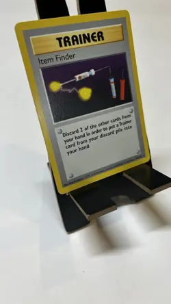 1999 Pokemon Base Set Item Finder (Trainer) SHADOWLESS 74/102 Near Mint - Image 5