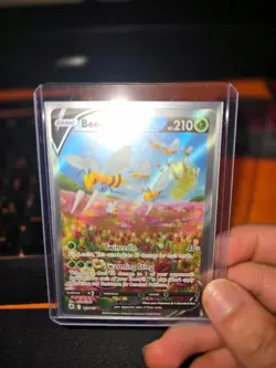 Pokemon TCG Card Beedrill V Astral Radiance Holo Ultra Rare Card 161/189 NM - Image 5