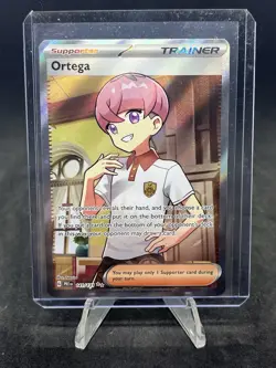 Ortega 141/131 SV Prismatic Evolutions Full Art Trainer English Pokemon TCG - Image 1