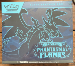 Pokemon Mega Evolution Phantasmal Flames Elite Trainer Box ETB FACTORY SEALED - Image 1