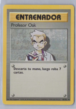 1999 Pokemon Base Set Professor Oak 88/102 Uncommon Spanish - Image 1
