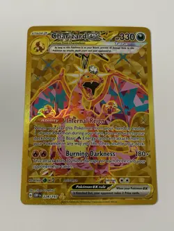 Charizard ex Gold 228/197 Pokemon TCG: Obsidian Flames Hyper Rare - Image 1