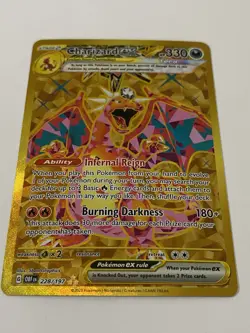 Charizard ex Gold 228/197 Pokemon TCG: Obsidian Flames Hyper Rare - Image 2