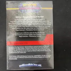 Pokemon Mega Evolution Phantasmal Flames Booster Bundle Sealed - Image 2