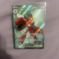 Scizor ex [Ultra Rare] - 195/162 - Temporal Forces NM Pokemon TCG Holo Rare Card - Image 2