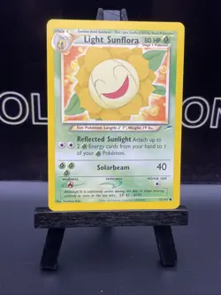 Light Sunflora 72/105 Neo Destiny Regular Pokemon card VLP - Image 2