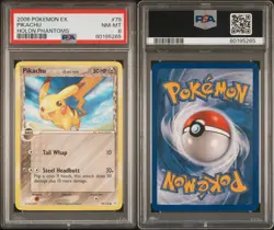 Pikachu 79/110 - PSA 8 - Holon Phantoms - Pokemon Card - Image 1